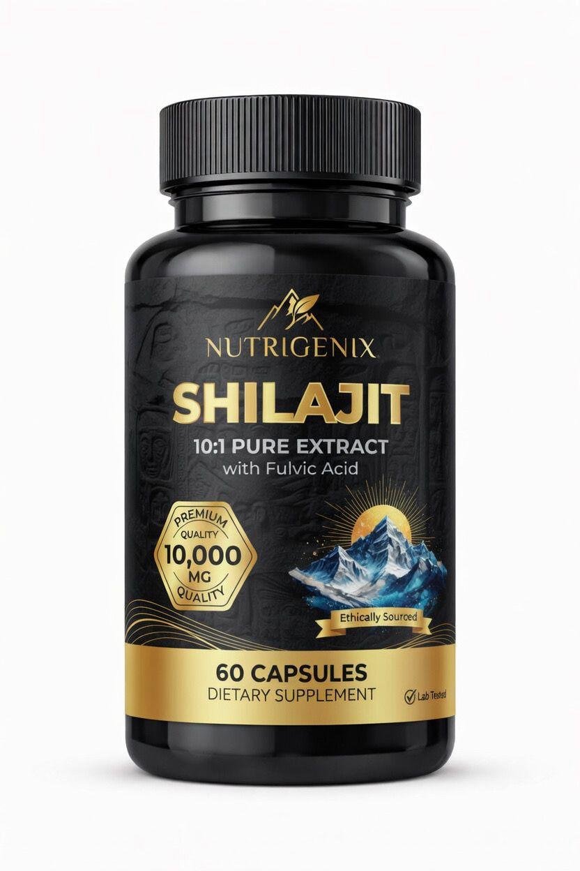 Shilajit Resin Supplement